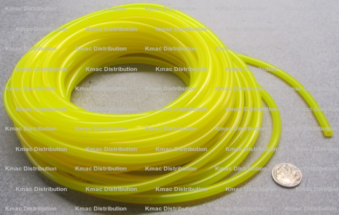 TYGON AAG00165 Tubing,3/32 I.D.,50 ft.,Yellow,Flexible 