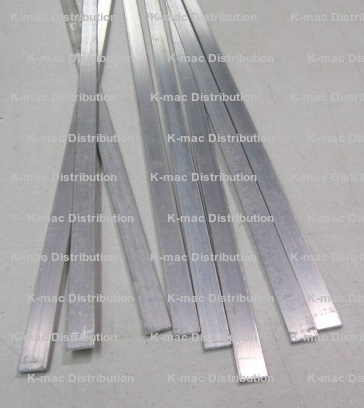 2 pcs 5mm Thick x 30mm Wide x 3 Ft Length 6061 T6 Metric Aluminum Bar