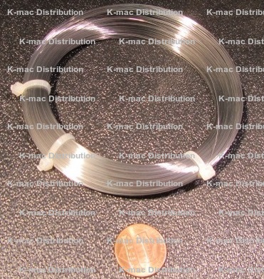 C1080 Carbon Steel Music Wire x 1/4 lb Coil .006" Dia Phospate Coated 
