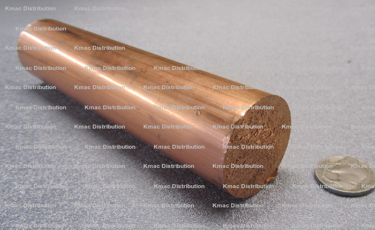 Finish ASTM B187 1//4 Thickness 24 Length Unpolished Mill 110 Copper Rectangular Bar H04 Temper 3//4 Width
