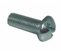 316 Stainless Steel Round Head Slotted Drive Machine Screws