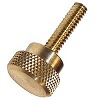 Knurled Brass with Shoulder thumb Screw