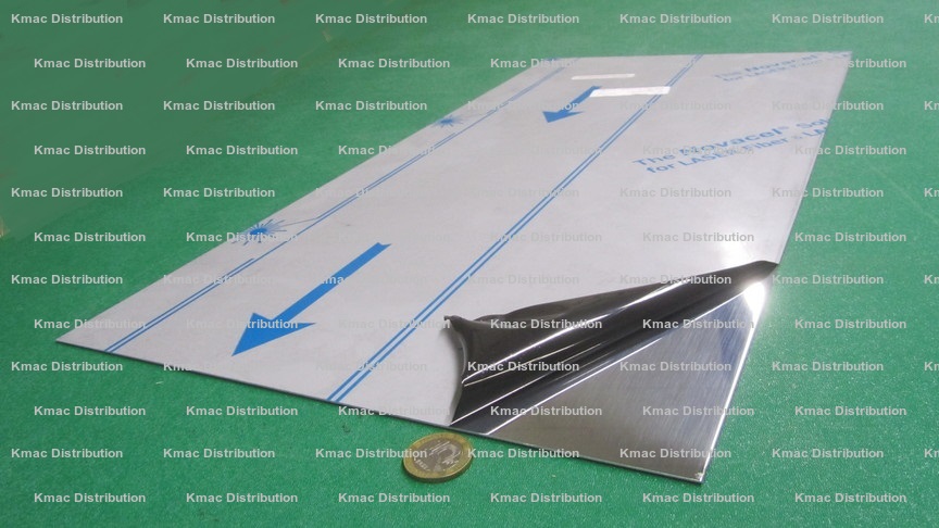 RMP 5052 H32 Aluminum Sheet, 12 Inch x 12 Inch x 0.080 Inch Thickness