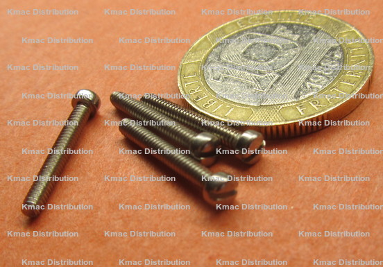 thumbnail image 2 of Fastenere #2-56 X 3/16 Slotted Pan Head Machine Screws – 18-8 Stainless Steel, Qty 100 2 of 2