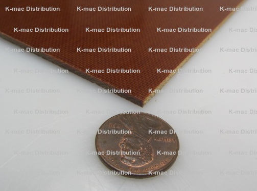 1.5" Diameter Canvas Phenolic Rod – Priced Per Foot, Cut To Size, Unbranded